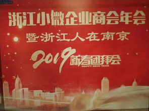 江苏浙江小微企业商会年会暨2019浙江人在南京新春团拜会侧记