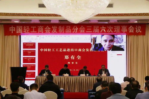 凝心聚力 共谋发展 中国轻工工艺品进出口商会发制品分会三届六次理事会议在北京召开