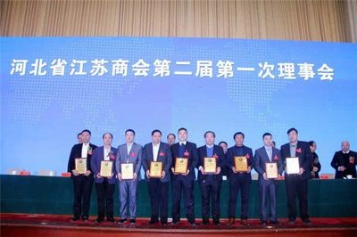 河北省江苏商会二届一次会员代表大会隆重召开